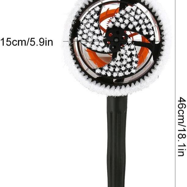 Autojack Gardenjack Rotating Wash Brush Rotary Pressure Washer Attachment Compatible with Kärcher Application Windows Garden Furniture Vehicles Karcher 5
