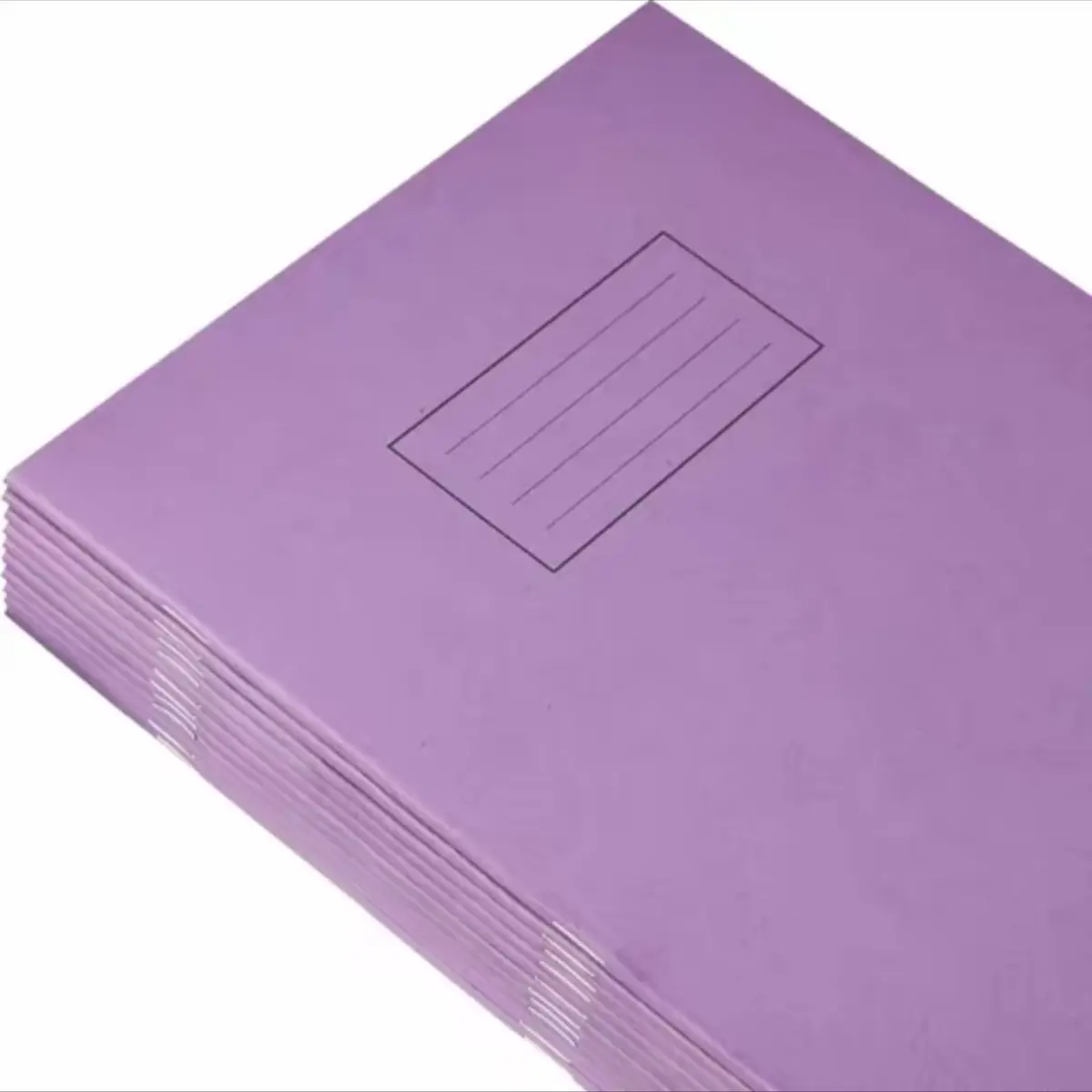 Silvine A4 Exercise Book Ruled with Margin (Purple Cover) - Daily Planner Notebook, 80 Pages, Pack Of 4/3/2/1, Choice is yours