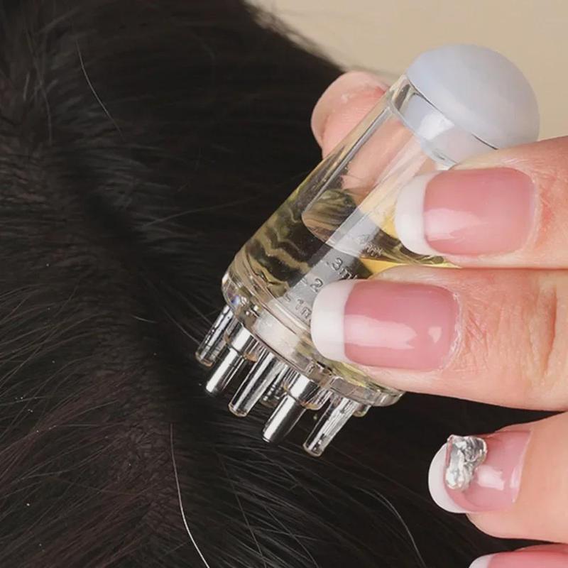 Scalp Applicator Liquid Comb Portable Mini Massage Combs Essential Oil Fluid Guiding Massager Anti Hair Loss Head Care Tools 0