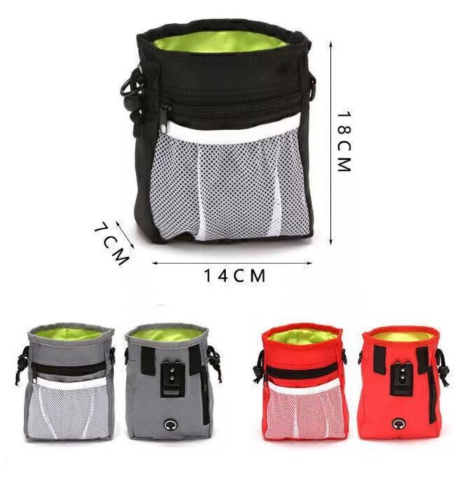 Puppy Pet Dog Obedience Training Treat Feed Bait Food Snack Pouch Belt Bags 4