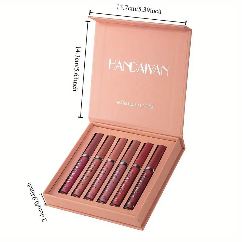 Matte Liquid Lipstick Collection Mother’s Day Gift- Multicolour Shades, Long-Lasting, Waterproof, Non-Stick Velvet Lip Gloss Makeup Cosmetic, Easter Gift 2