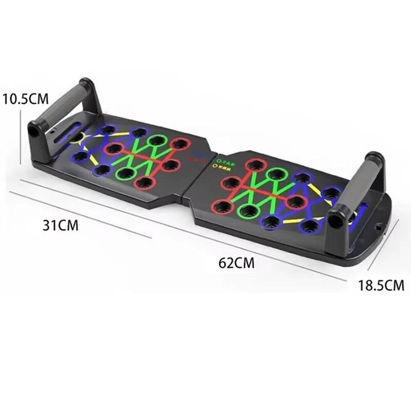 Product Introduction of 12in1 Push Up Board Multifunctional Fitness Board Exercise Workout Equipment UK 23
