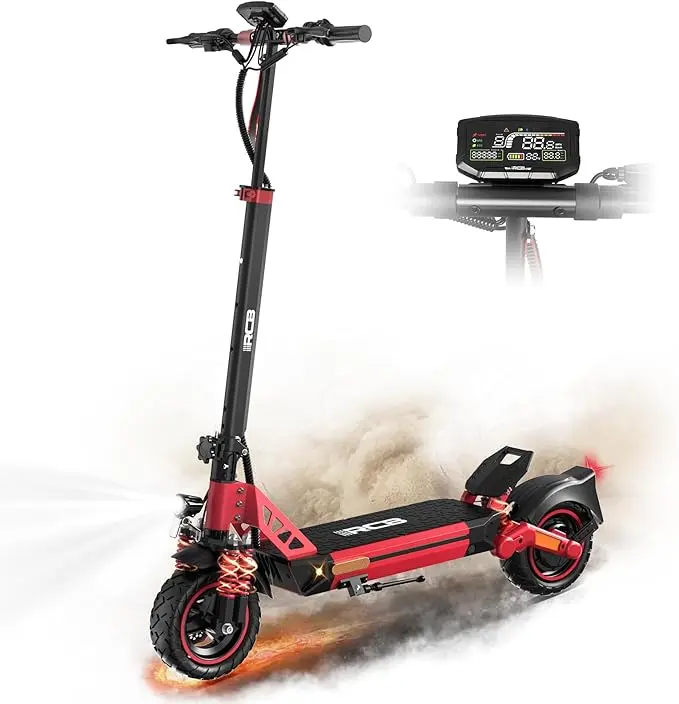 RCB D5 Electric Scooter for Adults with 3 Speed Modes and Foldable Design