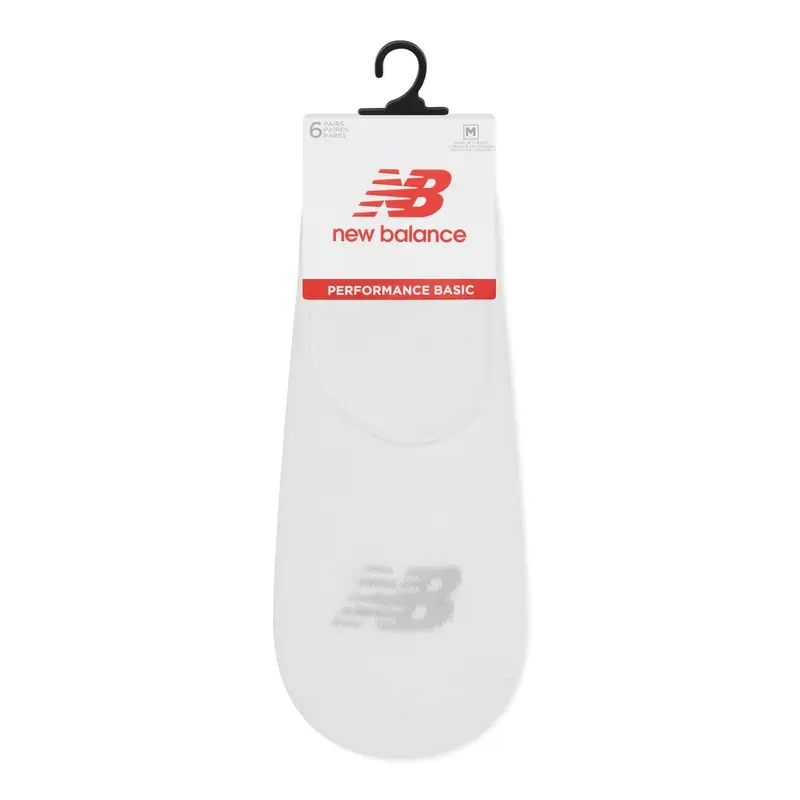 New Balance Mens No Show Liner 6 Pack Socks Trainer 4