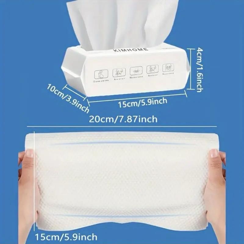 Disposable face towel thickened removable cotton soft towel baby face towel 3