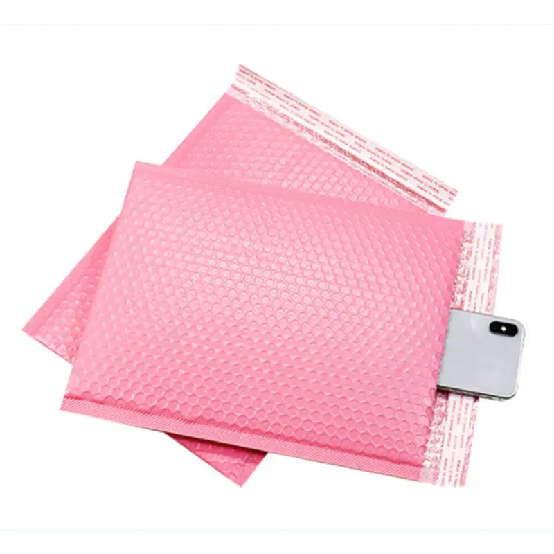 50pcs Poly Bubble Mailers Padded Envelopes Lined Mailer Self Seal Shipping Bags Shipping Packaging Bags for Promotions or an Alternative to Gift wrap(11 * 15CM) 7