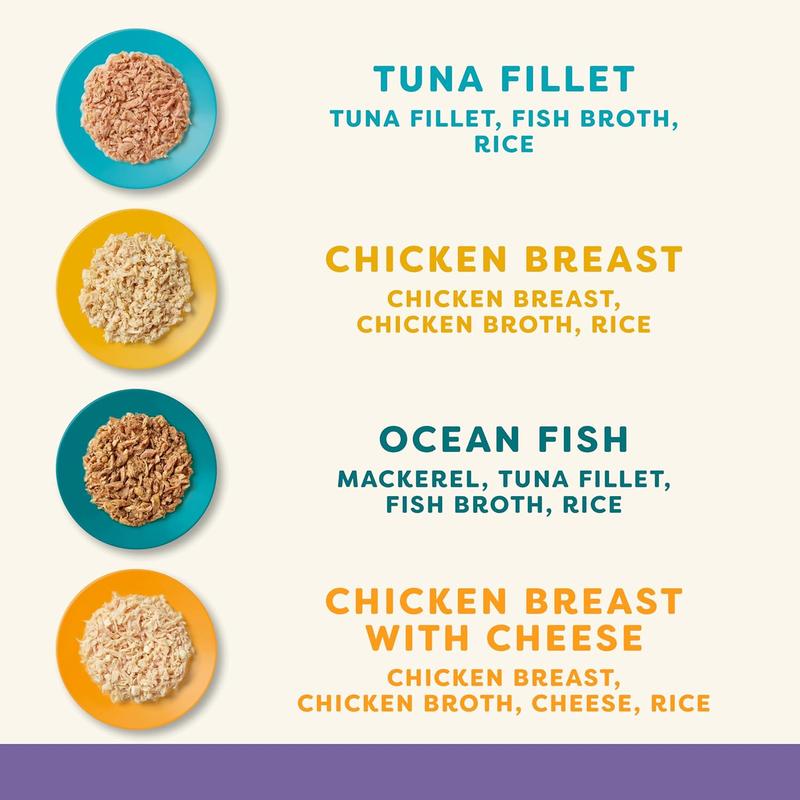 Applaws Natural Wet Cat Food, Multipack Chicken and Fish Selection in Broth 70 g Tin (Pack of 12) 5