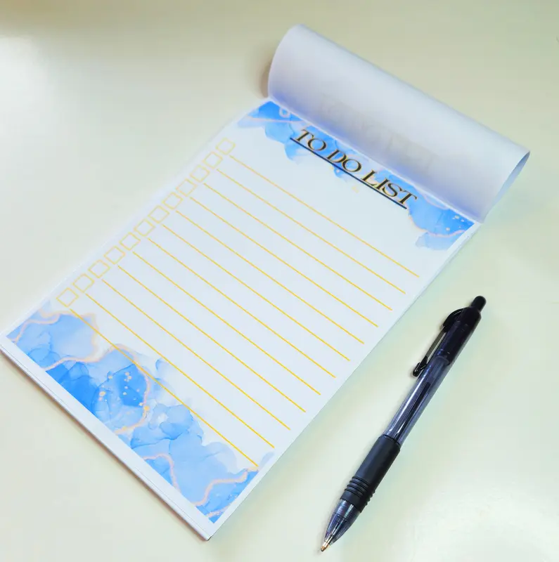 To Do List A5 30 Page Notepad/Memo - Tear Off Style cute stationery planner 1