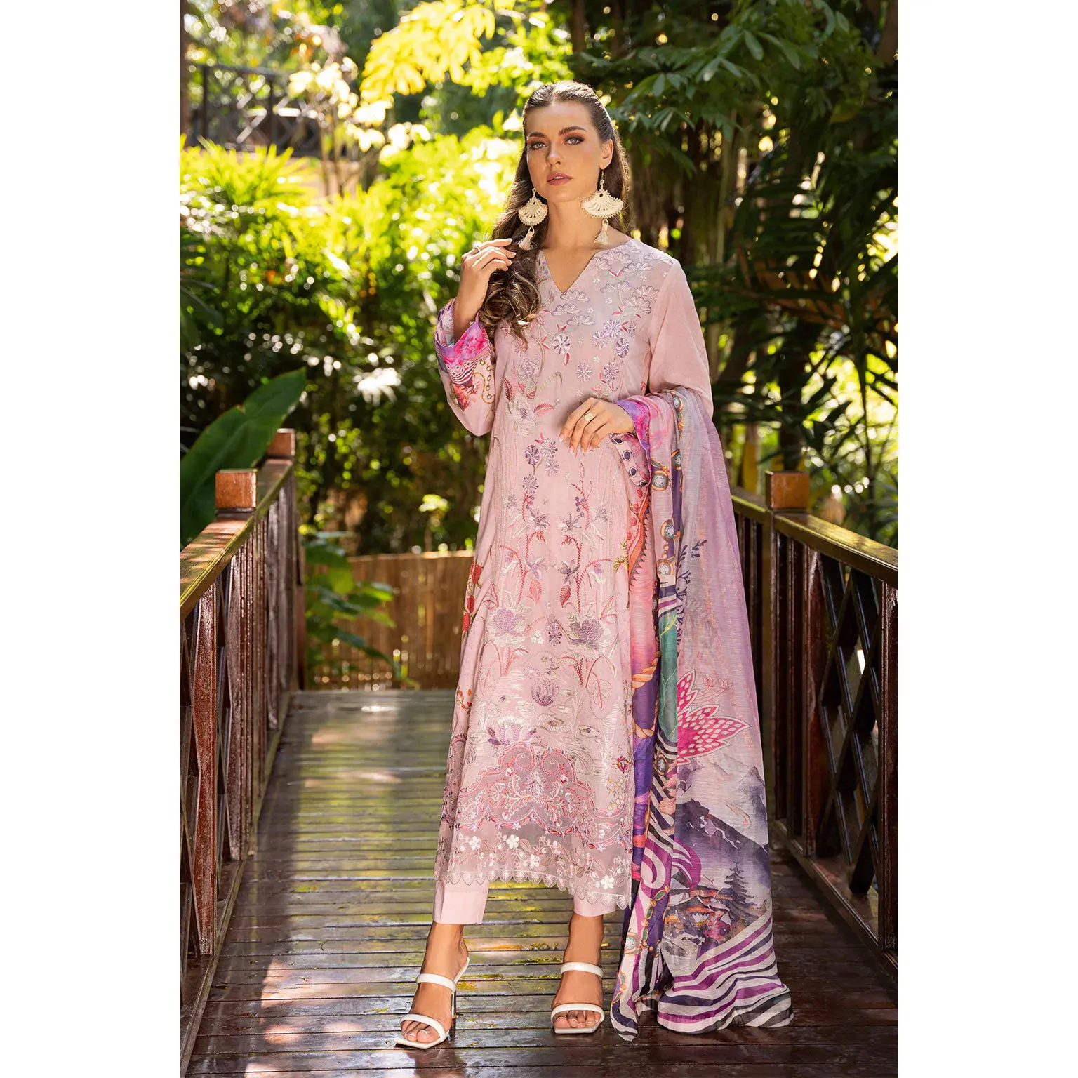 RAMSHA ‘Ghazal Vol 3’  | Embroidered Lawn Readymade | G-301
