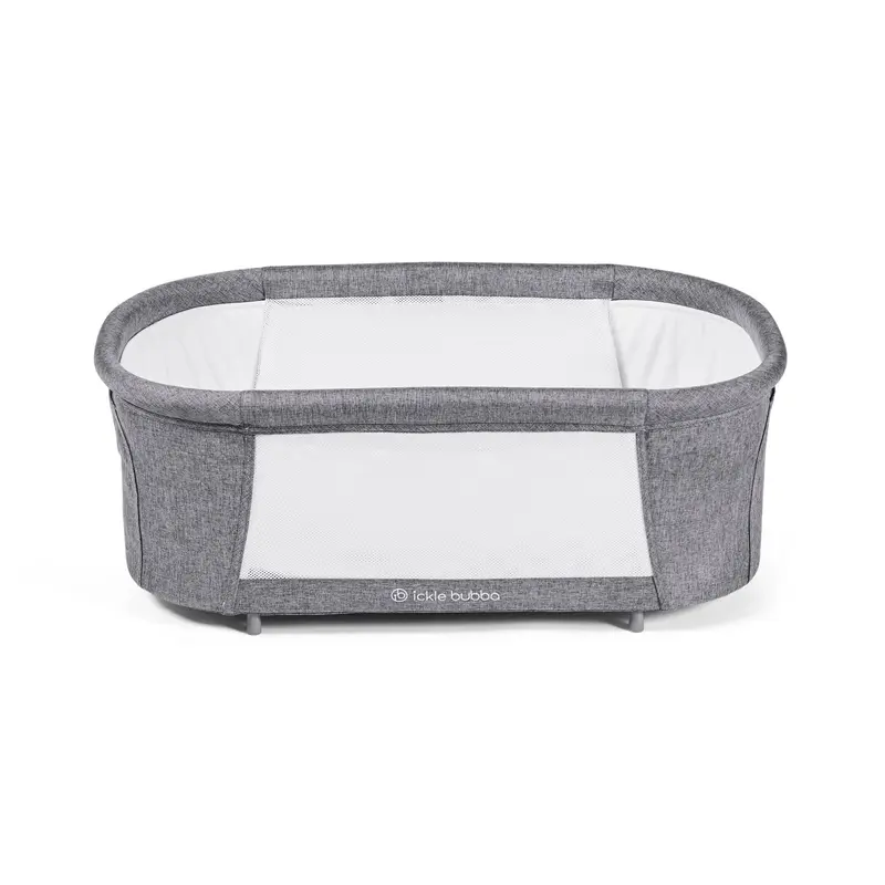 Ickle Bubba Drift Gliding Crib - Ash Grey 6