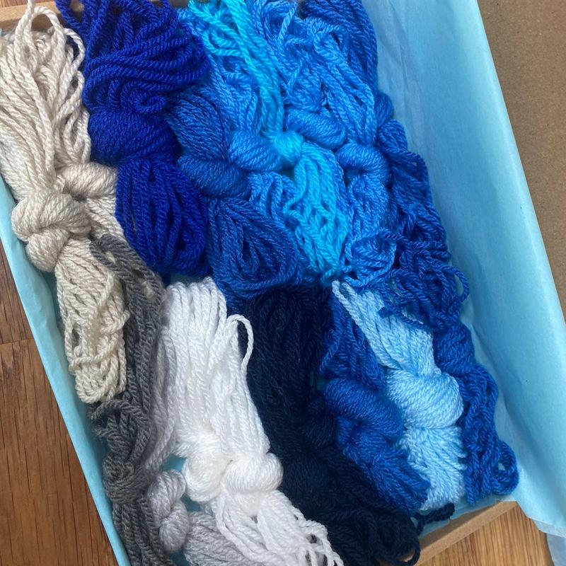 A box of various exquisite  ‘Scrap’ yarn collection 5