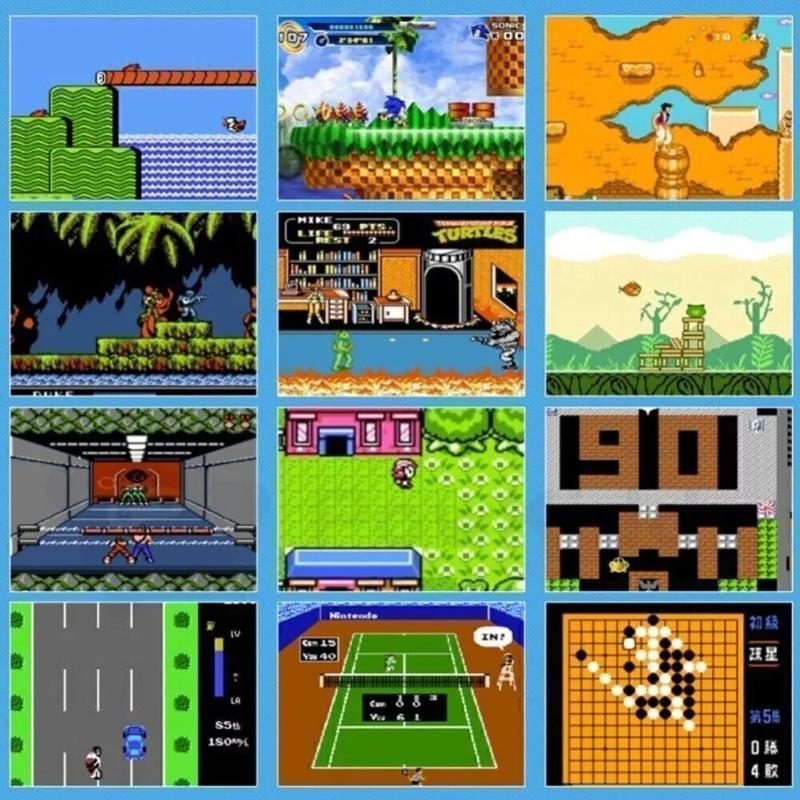 Retro Handheld Game Console 500-in-1 Classic Games Mini Portable Player Gift 6