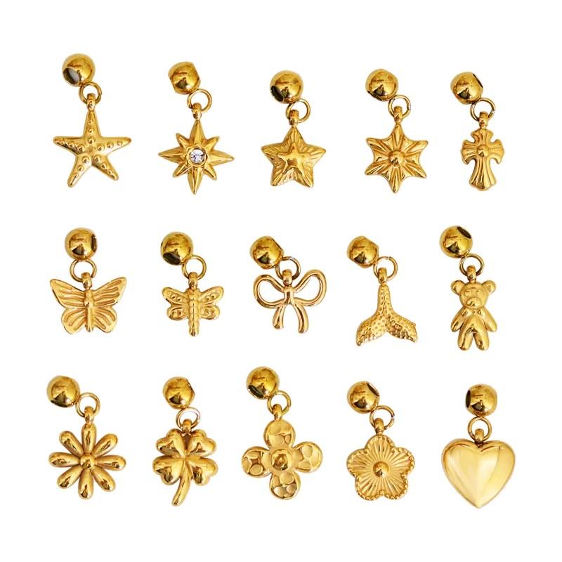 GJ **CHARM ONLY** Stainless Steel Charms (for personalised bracelet or necklace) 0