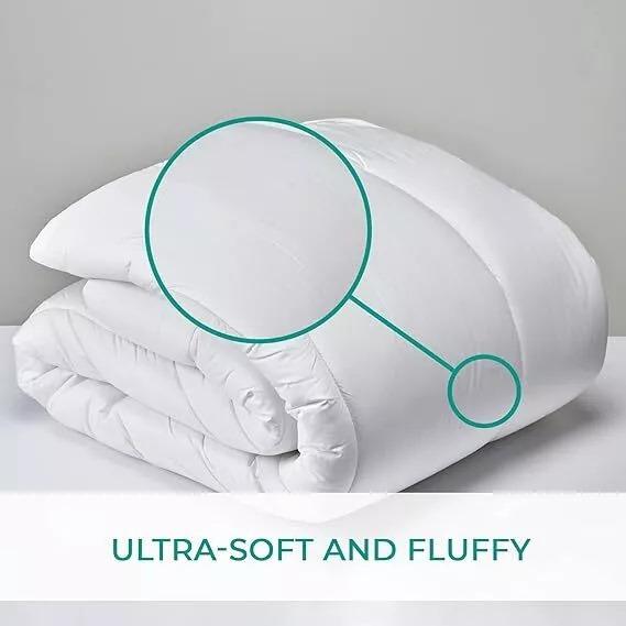 10.5 Tog Light Warmth Quilt/Duvet – Breathable & Hypoallergenic Comfort for Spring & Autumn, Soft Microfiber, Perfect All-Season Bedding,Available in All Sizes,Single duvet,Double duvet,King duvet,Super king,Dwon duvet,Best duvet,bed duvet,duvet set 7