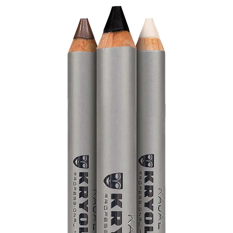 Kryolan Kajal Pencil - Colour rich, creamy, soft textured eye liner / eye makeup pencil eyeliner kajal  pen mascara 2