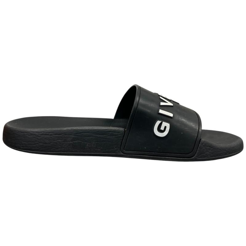 Preowned Women's Logo Slides Black Size EU 37 / UK 4 4