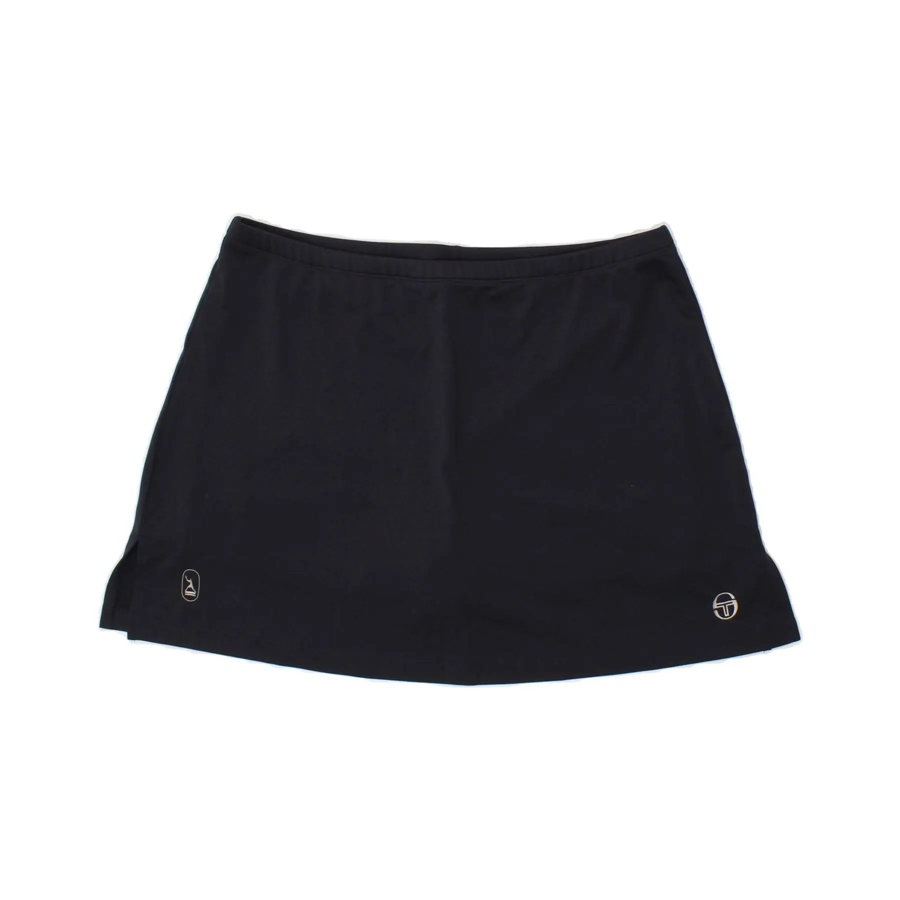 Pre-Owned Vintage SERGIO TACCHINI Womens Tennis Skirt IT 46 Large  Navy Blue Polyester