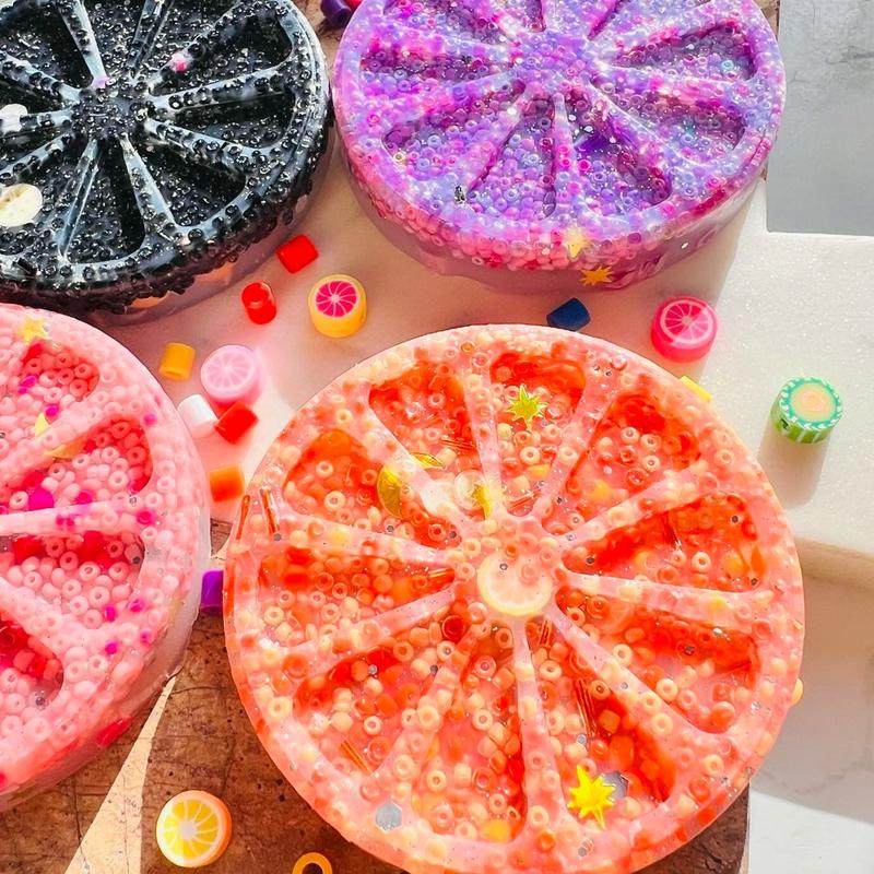FRUIT Shaped Picky Pads 9 COLOUR options  Neurodiverse Stimming Distracting Nail/Skin Picking Stress Sensory Play Fidget Aid 4
