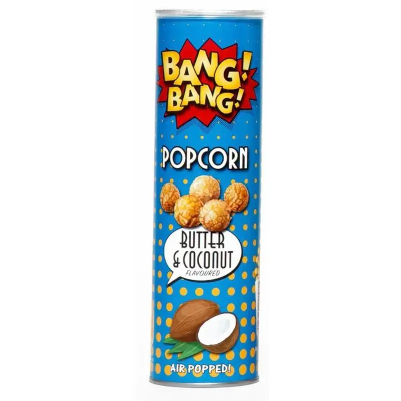 Bang Bang Flavoured Popcorn Tubes | Next Day Delivery 3