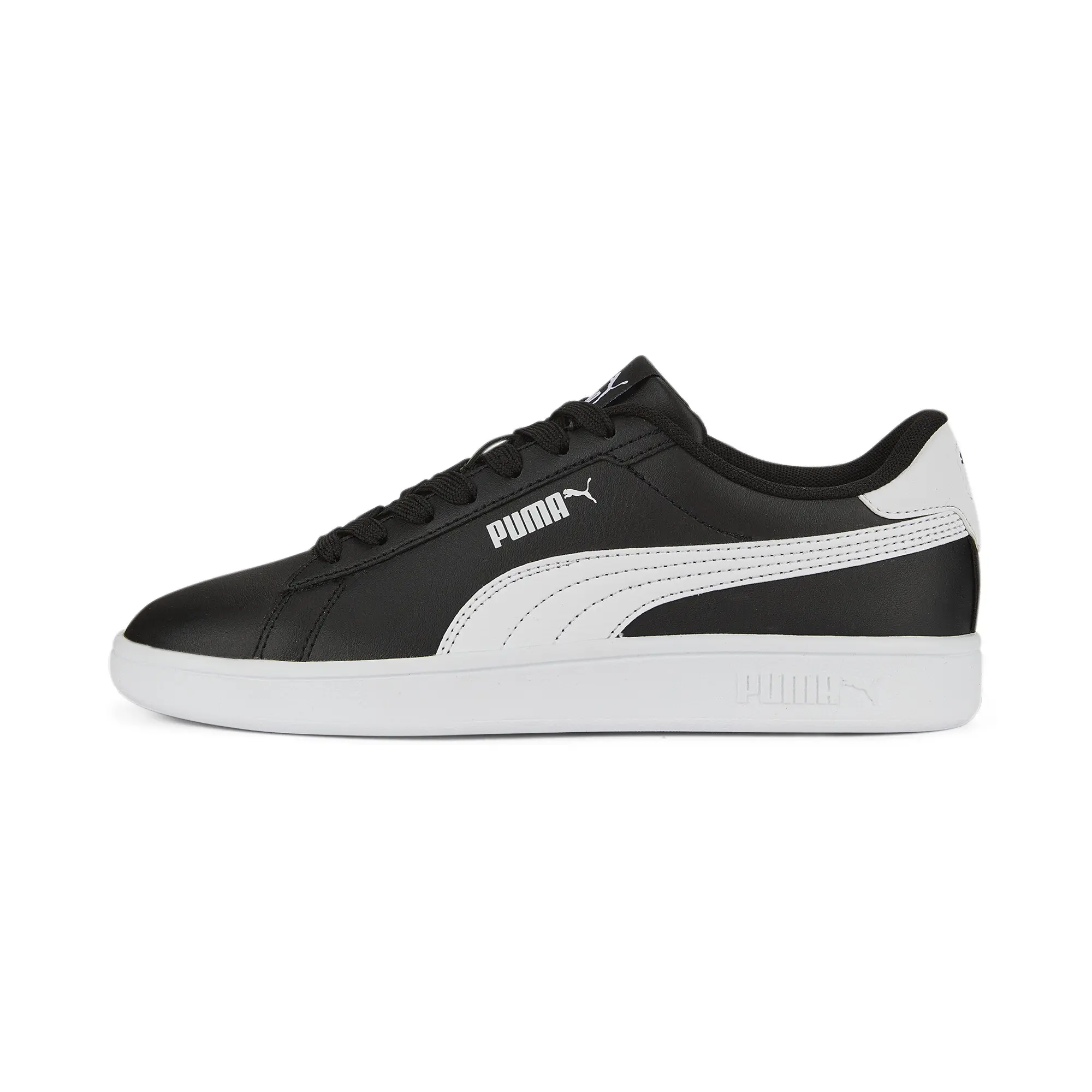 PUMA Kids Youth Unisex Smash 3.0 Leather Sneakers Trainers