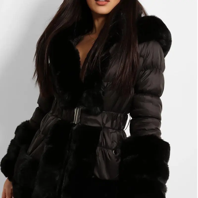 Women's Fur Trim Coat for Winter - Ladies' Jackets & Coats - Womenswear 0