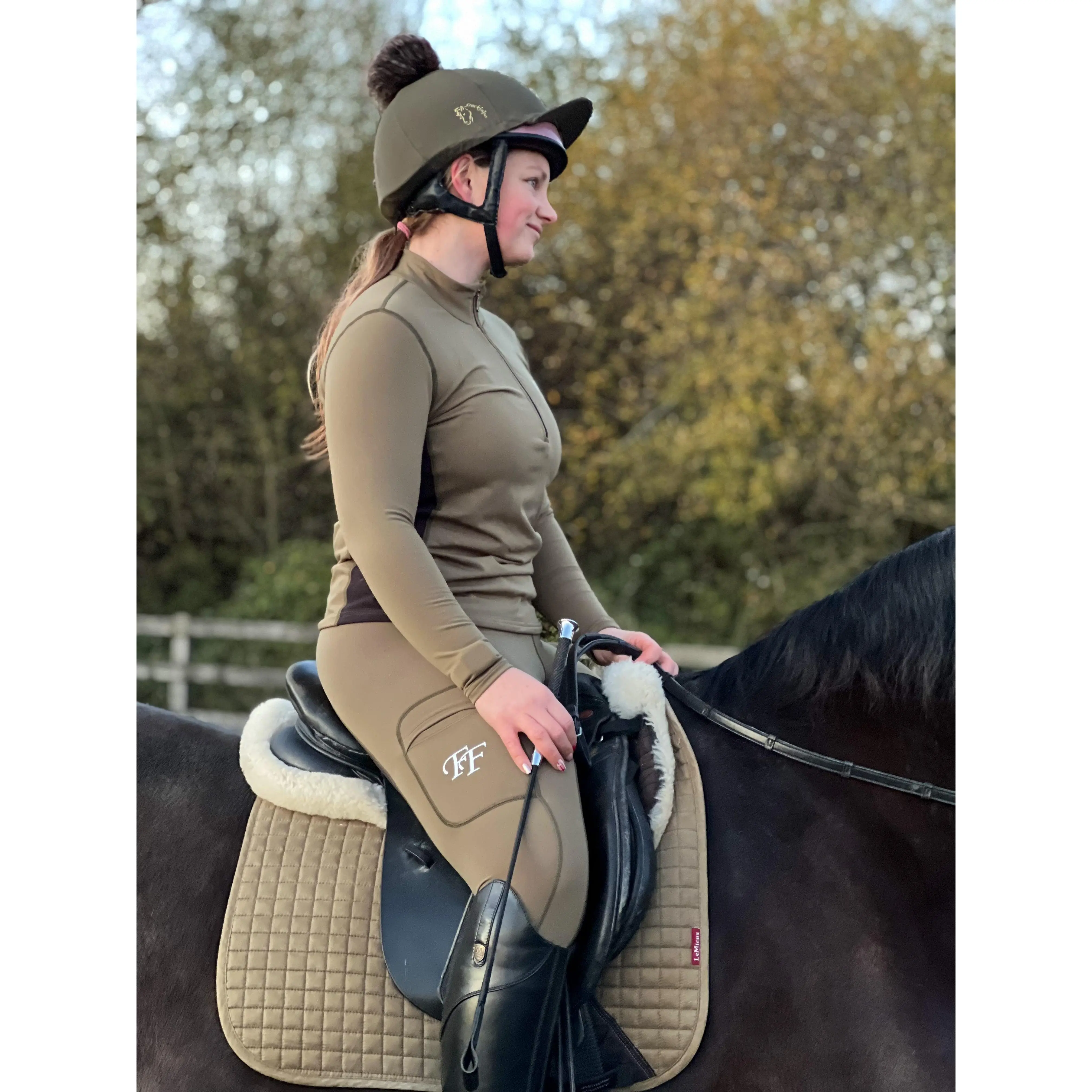 Thermo - Olive/Black Base Layer