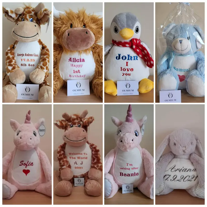 Personalised plush Koala Bear, Embroidered plush Koala Bear, Koala 1