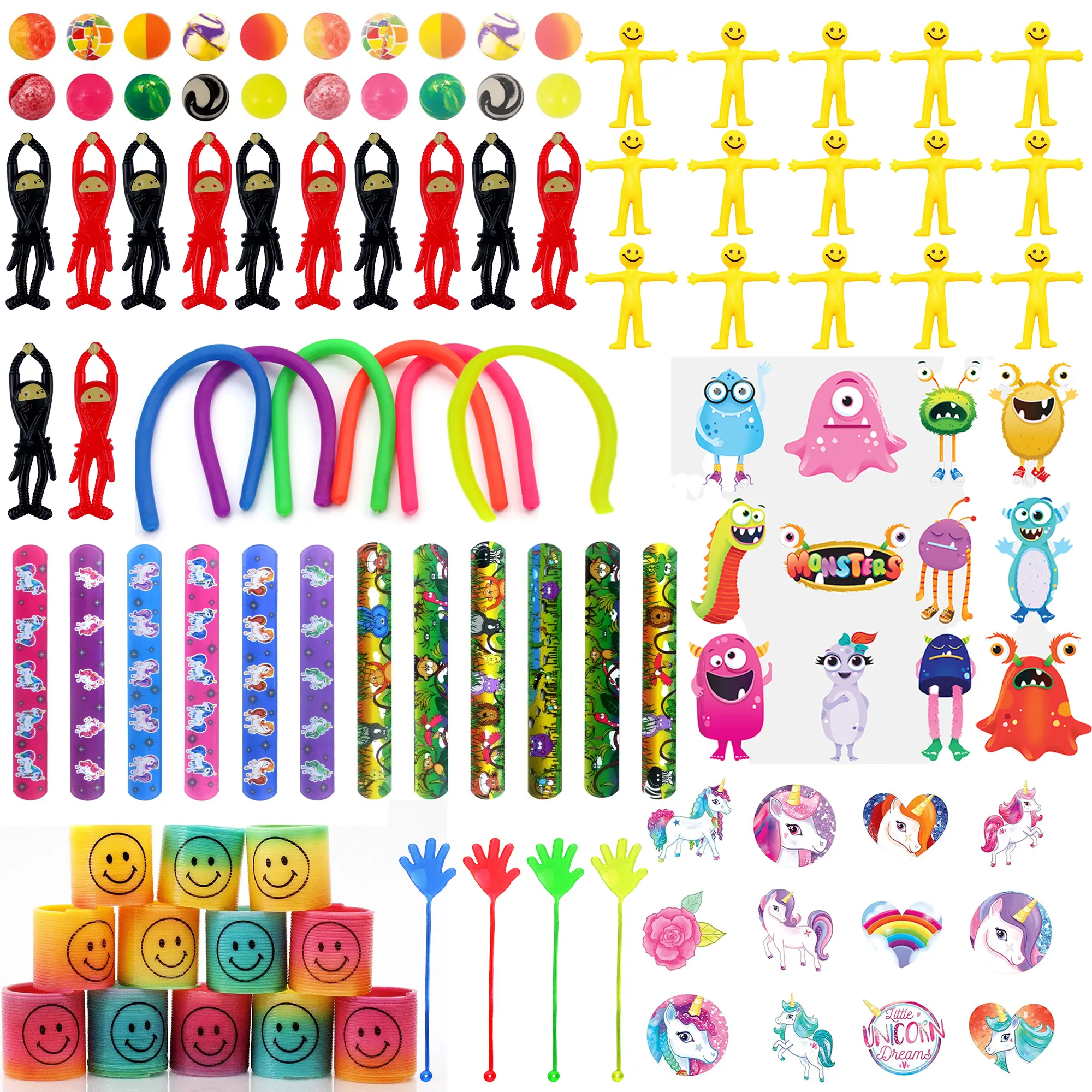 HiFEN Party Bag Fillers for Kids - 100 Pcs Assortment Party Bag Fillers Small Toy for Classroom Rewards Lucky Dip Prizes, Goody Bag Fillers, Pinata Filler Party Favours