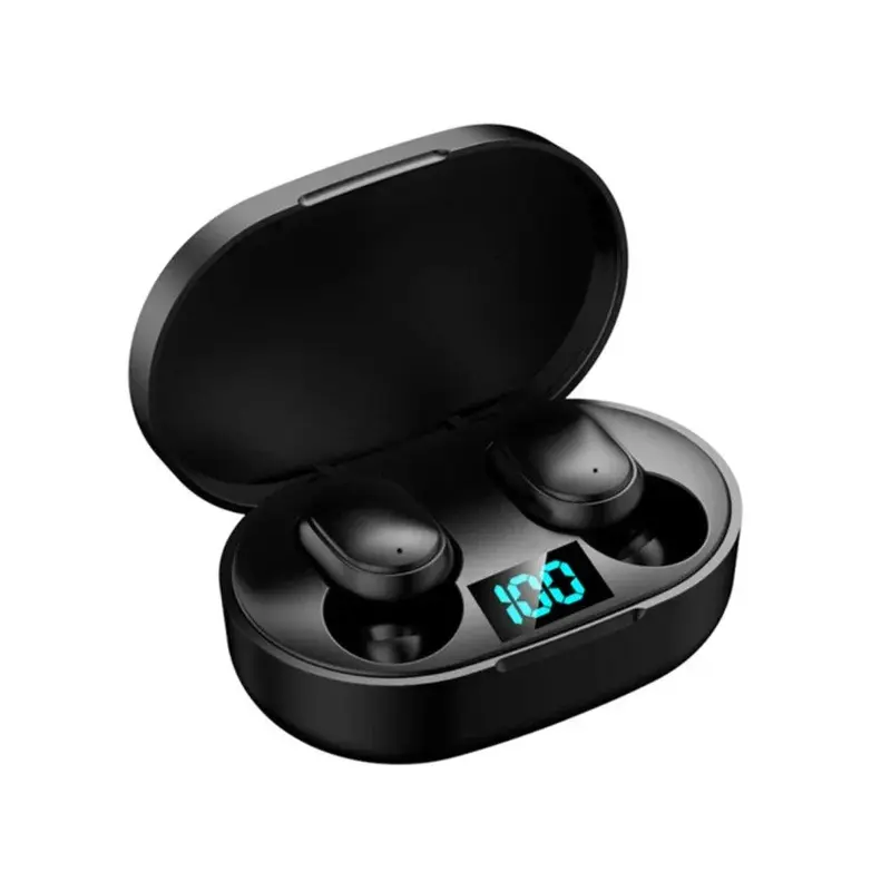 E6S Wireless Noise-Cancelling Earbuds – Waterproof In-Ear Stereo Headphones with LED Display & Charging Case 7