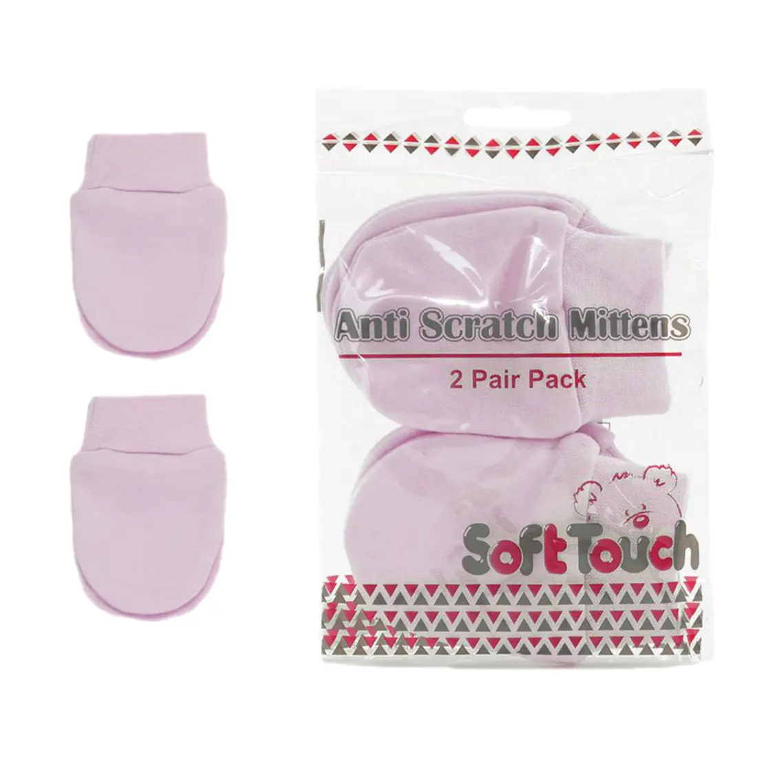 Baby 2 Pair Anti Scratch Mittens
