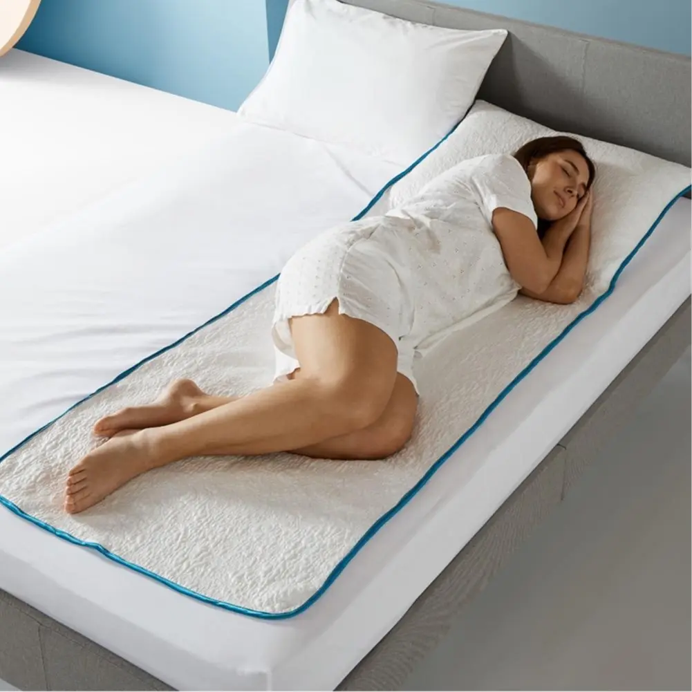 CoolSoft MenoMat Bed Sheet for Menopause Relief, Night Sweats, Pregnancy and Post-Surgery - Temperature Regulating and Moisture Wicking sleep aid