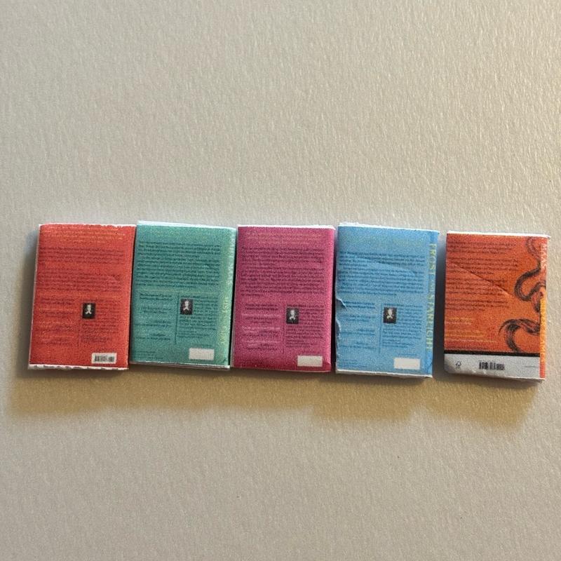 ACOTAR Mini Books - Perfect for TBR Jars - 1/12 Size book accessories 5