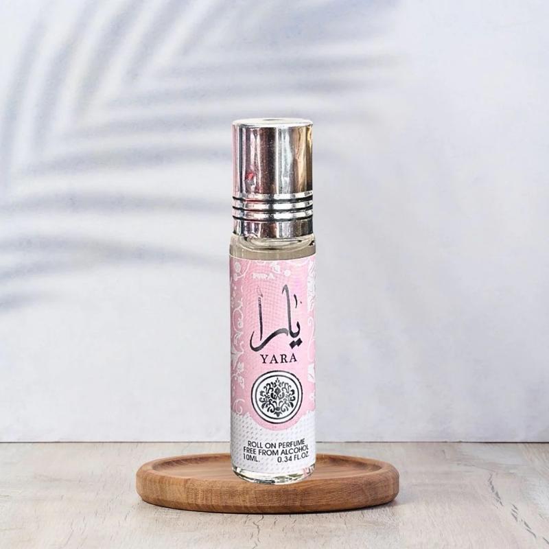 Yara Pink 10ml Perfume Oil Roll On Bottle Sandalwood Vanilla Musk 4
