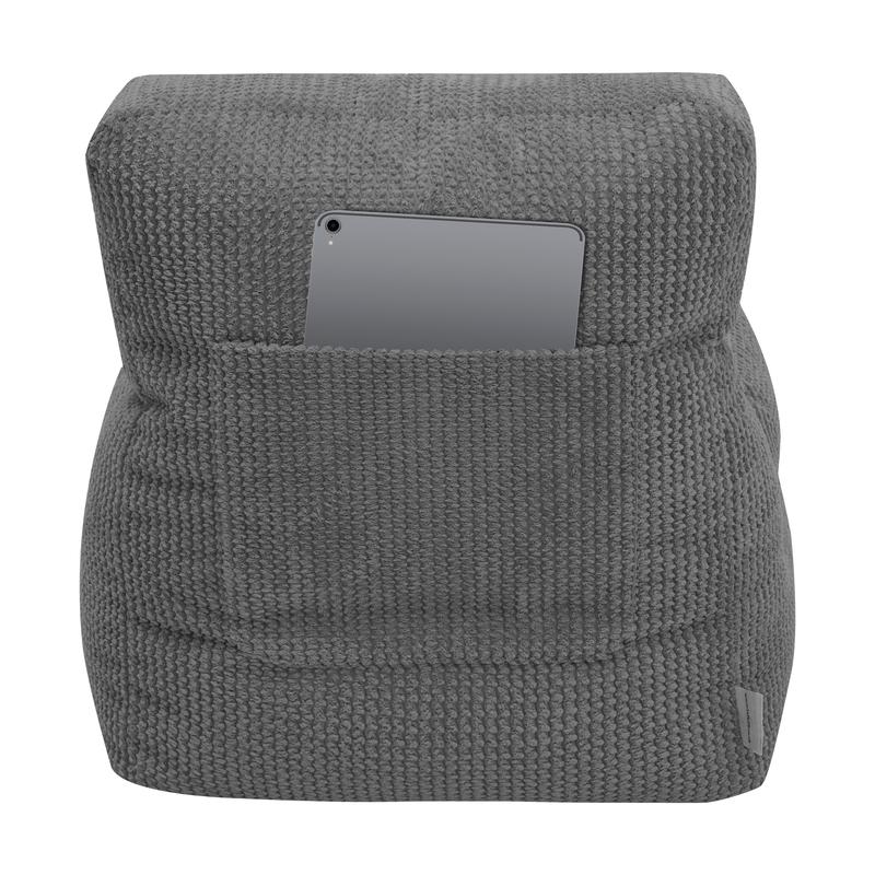 Indoor Bean Bag Armchair Cord Beanbag Chair Kids Piuffes with Back Pocket 2