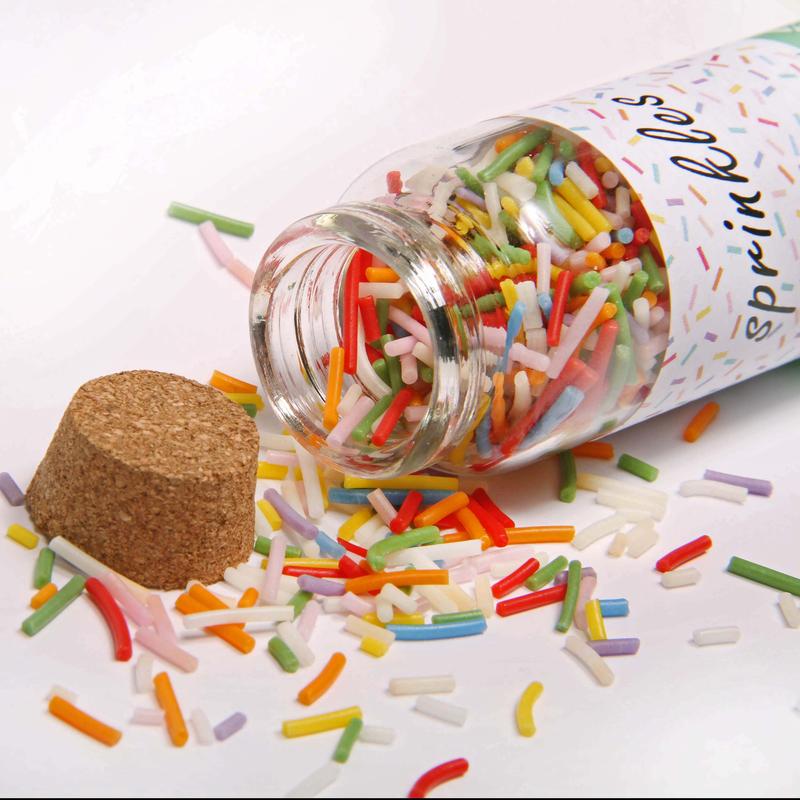 Product Introduction of Sprinkles - Sugar Decorations | Natural Ingredients | Gluten Free | Vegan - Top 14 Allergen Free 3