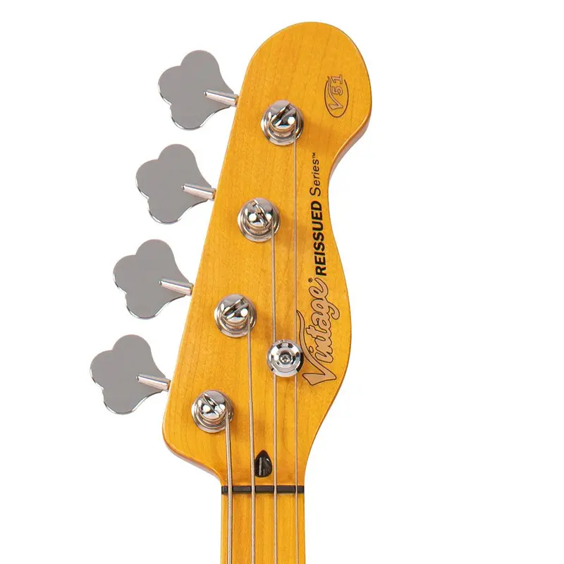 Vintage V51 ReIssued Bass Guitar ~ 2 Tone Sunburst 5