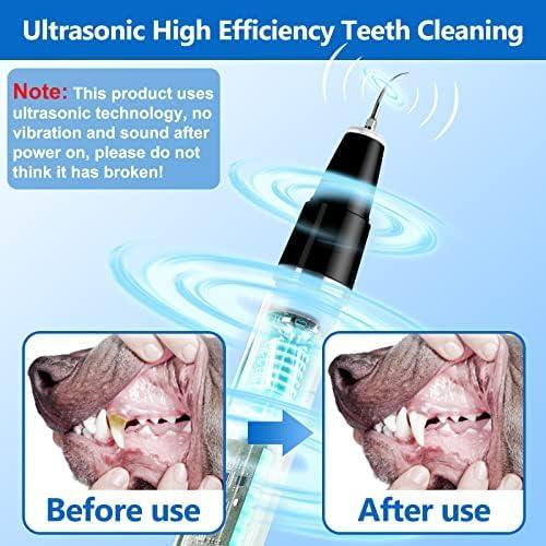 Dog Teeth Cleaning Kit for Dental Care and Tartar Plaque Removal - Pet Tooth Cleaner for Dogs and Cats (Black) 5