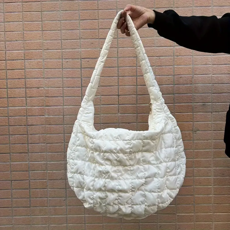 Trendy Plaid Quilted Crossbody Bag, Large Capacity Shoulder Bag, Perfect Messenger Bag For Commuting 5