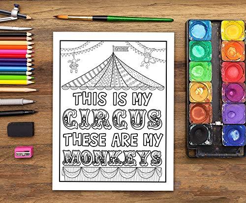 Product Introduction of Mum Life: A Snarky Adult Colouring Book: UK Edition 5