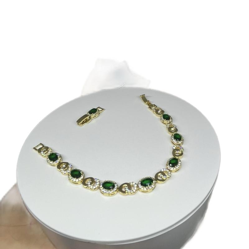 Radient Circle 14k Plated Bracelet for Women 3