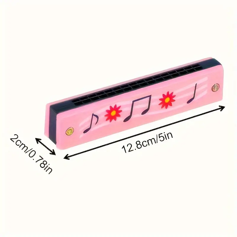 [16-Hole Harmonica for Youngsters] 16-Hole Harmonica Musical Toy for Youngsters - Perfect Beginner's Gift for Christmas, Halloween & Birthdays (Color Varies), Perfect for Winter, New Year 4