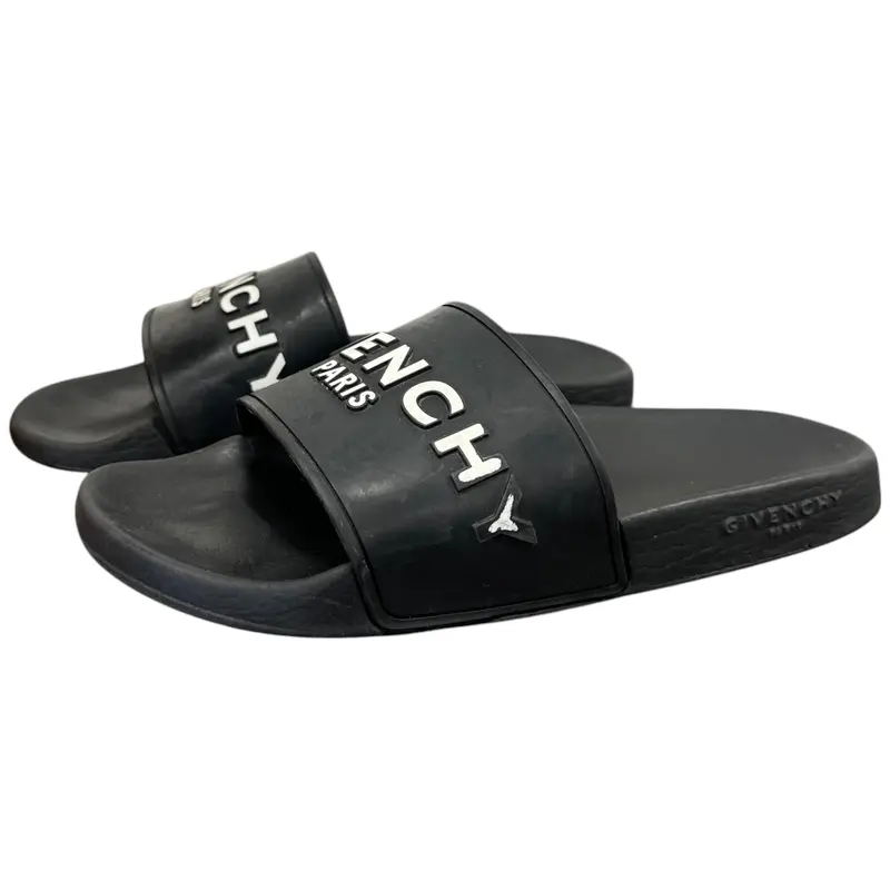 Preowned Women's Logo Slides Black Size EU 37 / UK 4 7