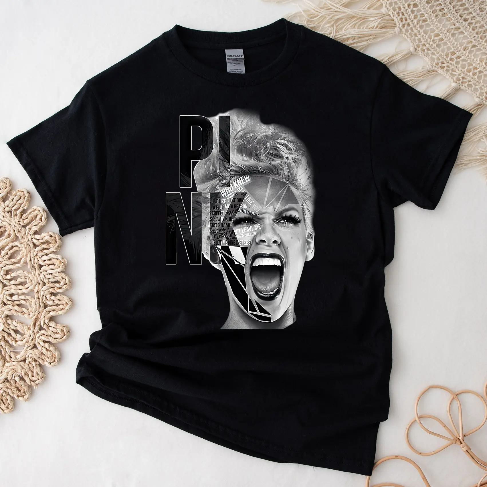 Pink Funny Summer Carnival 2024 Tour T-Shirt, Trustfall Album T-Shirt, Pink Tour T-Shirt, Pink Art Shirt, Concert 2024 P!nk Shirt
