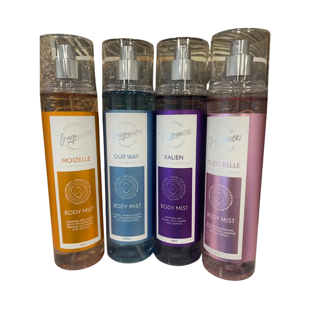 NEW OUR WAY BODY MIST Gift Set Designer Fragrances NEW Body Mist Perfume Silky Soft On Your Skin Long-Lasting Beautiful Scent Women
