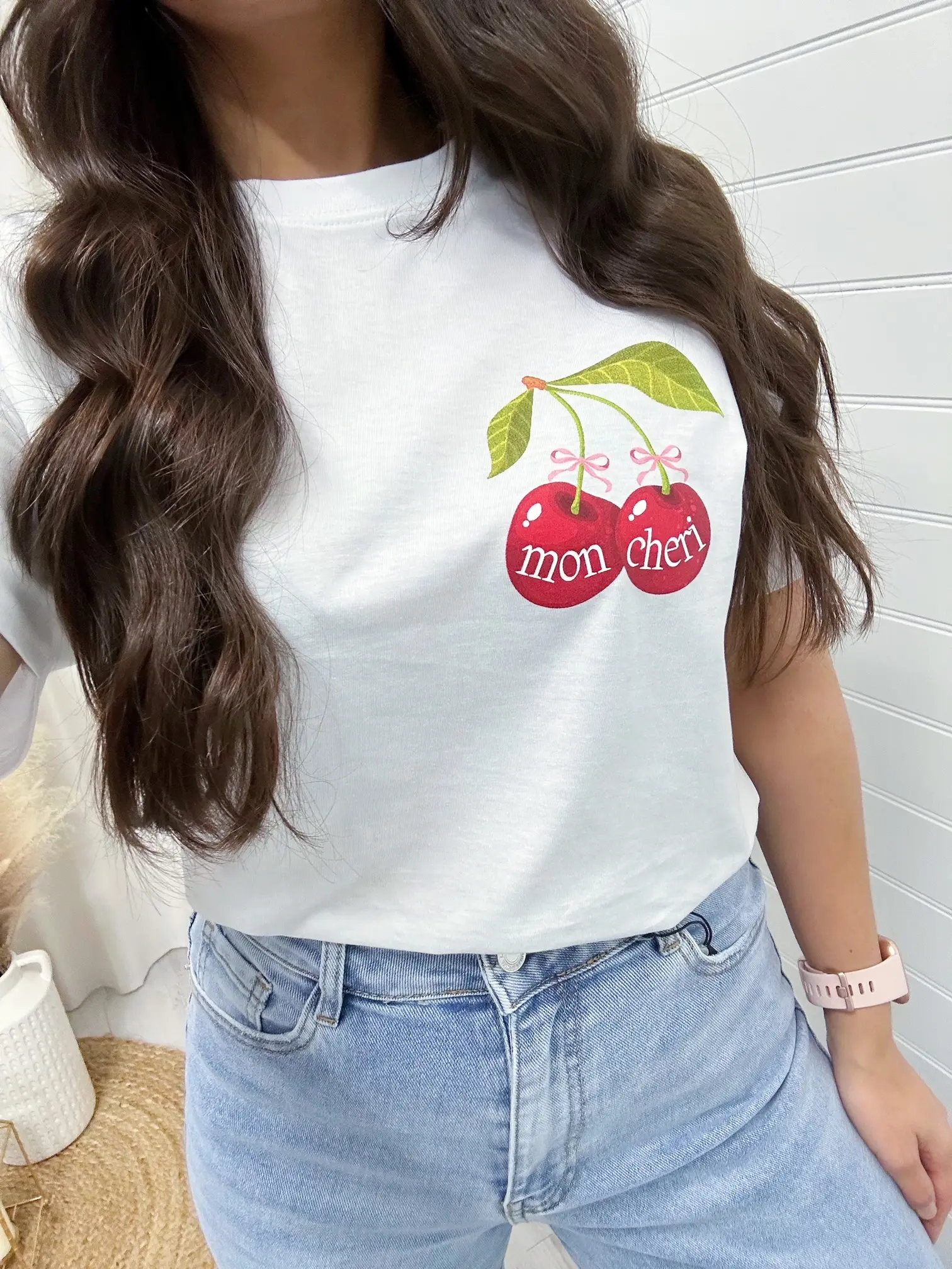 ALTORIA Summer Oversized Mini Cherry T-Shirt - 2 COLOURS