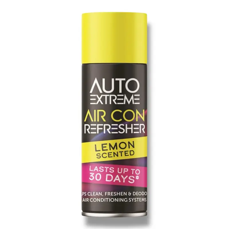 Car Air Conditioning Refresher, Lemon Scented, Freshener, Air Conditioning Cleaner, Car Care, Valeting, Detailing machine polish wash tools supplies 0