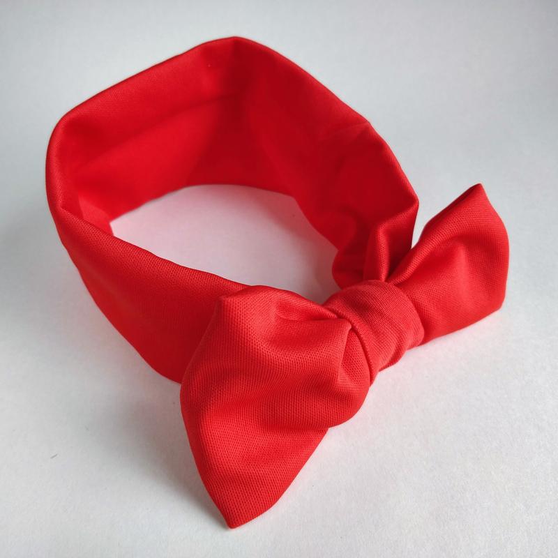 Soft and stretchy headbands hairbands headdress with large bow for baby girls and toddlers. Plain colour. 6