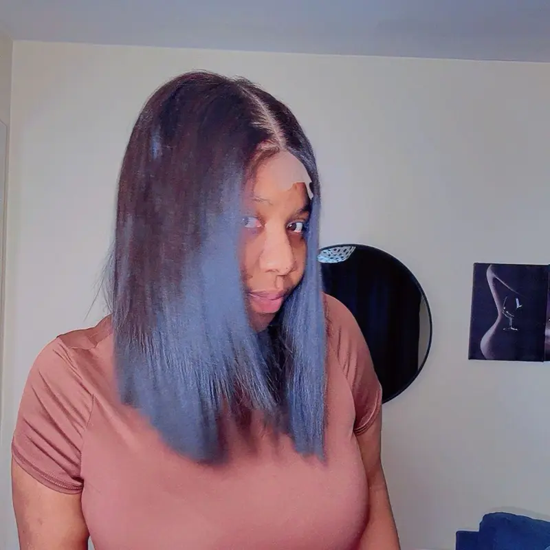 Born straight 12 inches black closure. 5