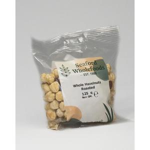 Whole Roasted Hazelnuts 125g - Seaford Wholefoods