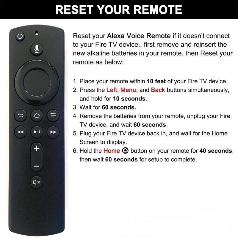 Product Introduction of Replacement Fire TV Remote Controller - Original Design - for all Fire TV Models 1